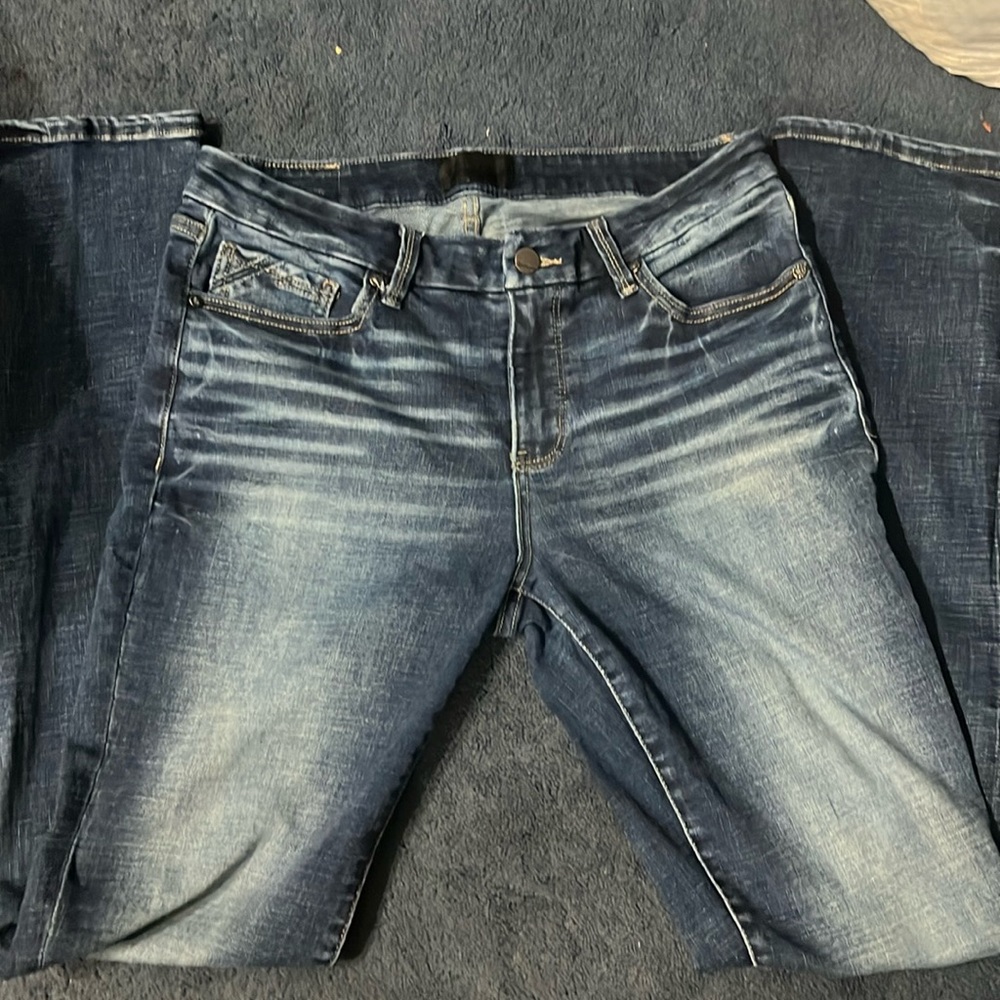 Buckle Black Jeans